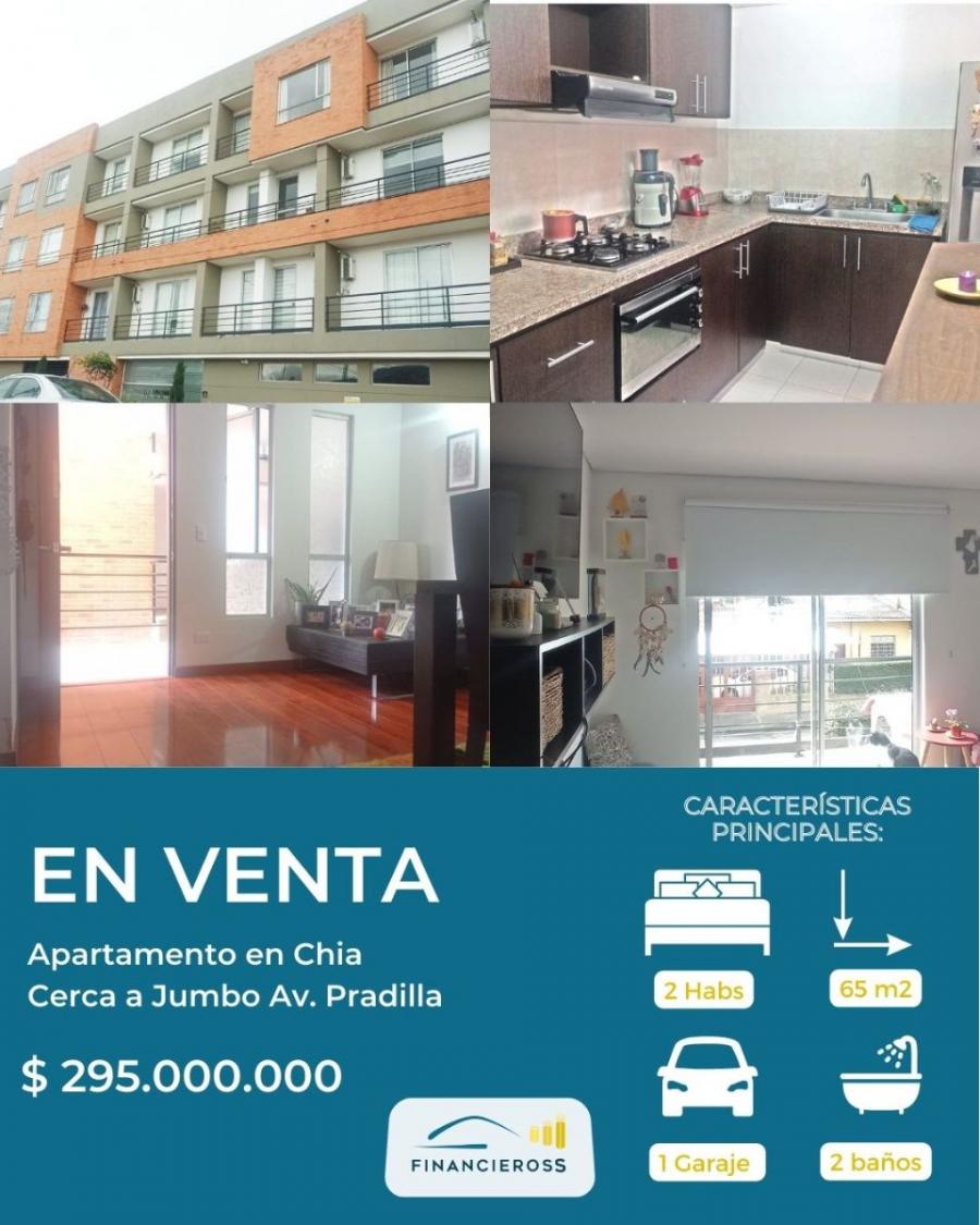 Foto Apartamento en Venta en AV. PRADILLA, Chía, Cundinamarca - $ 295.000.000 - APV206013 - BienesOnLine