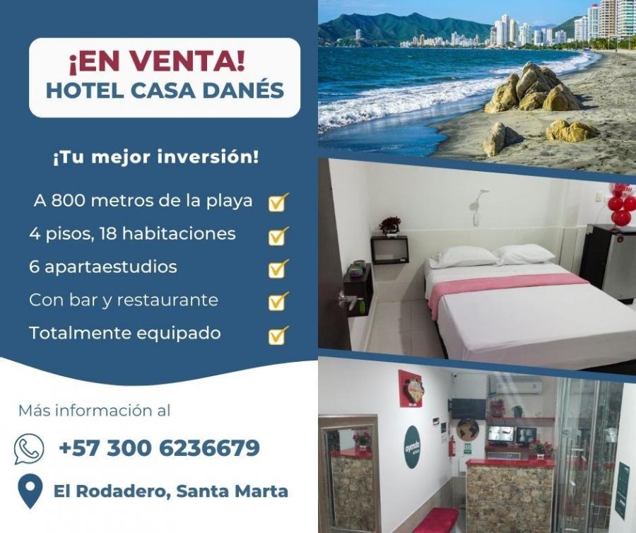 Foto Hotel en Venta en El Rodadero, Magdalena - $ 1.500.000.000 - HOV201720 - BienesOnLine