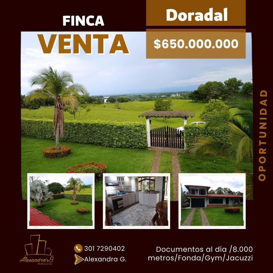 Gran Oportunidad de negocio!!! Venta Finca Doradal-Antioquia