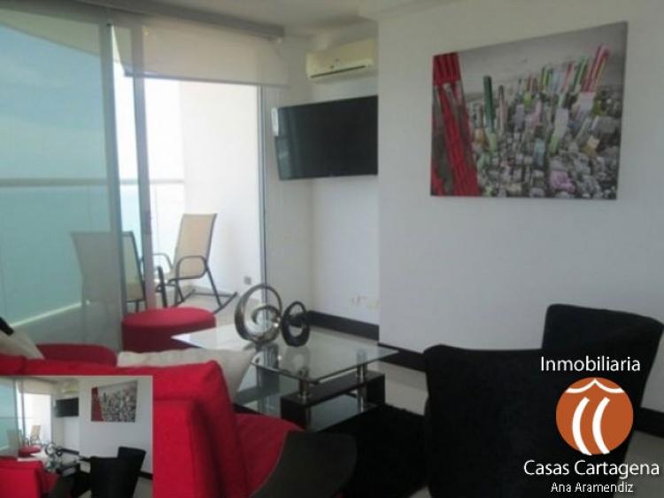 HERMOSO APARTAMENTO FRENTE AL MAR PARA VACACIONES EN CARTAGENA