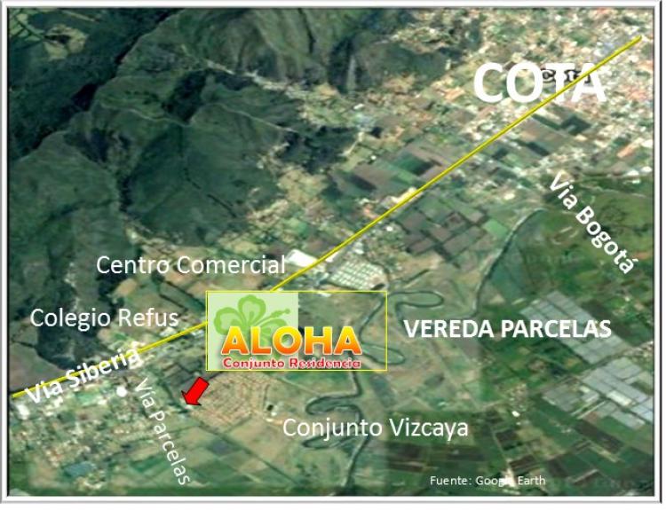 LOTE COTA, Vereda Parcelas, 5000 m2, a 4 km via Cotoa Siberia. VENTA-PERMUTA, en Conjunto Cerrado, c