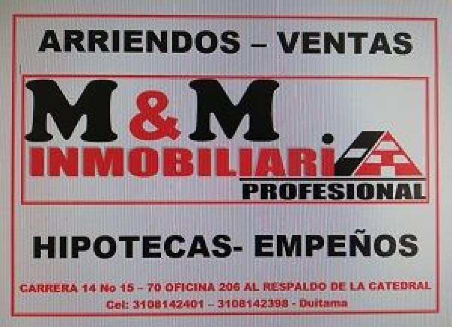 M & M INMOBILIARIA profesional,  arrienda bonita casa