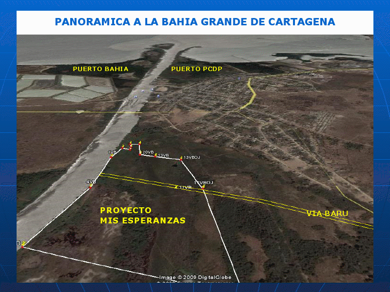 Excelente terreno a orillas del Canal del Dique, Pasacaballos, Cartagena