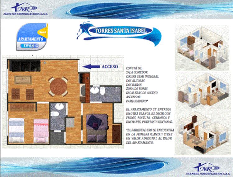 Foto Apartamento en Venta en Urbanización Santa Isabel, , Santander - $ 60.000.000 - APV69066 - BienesOnLine