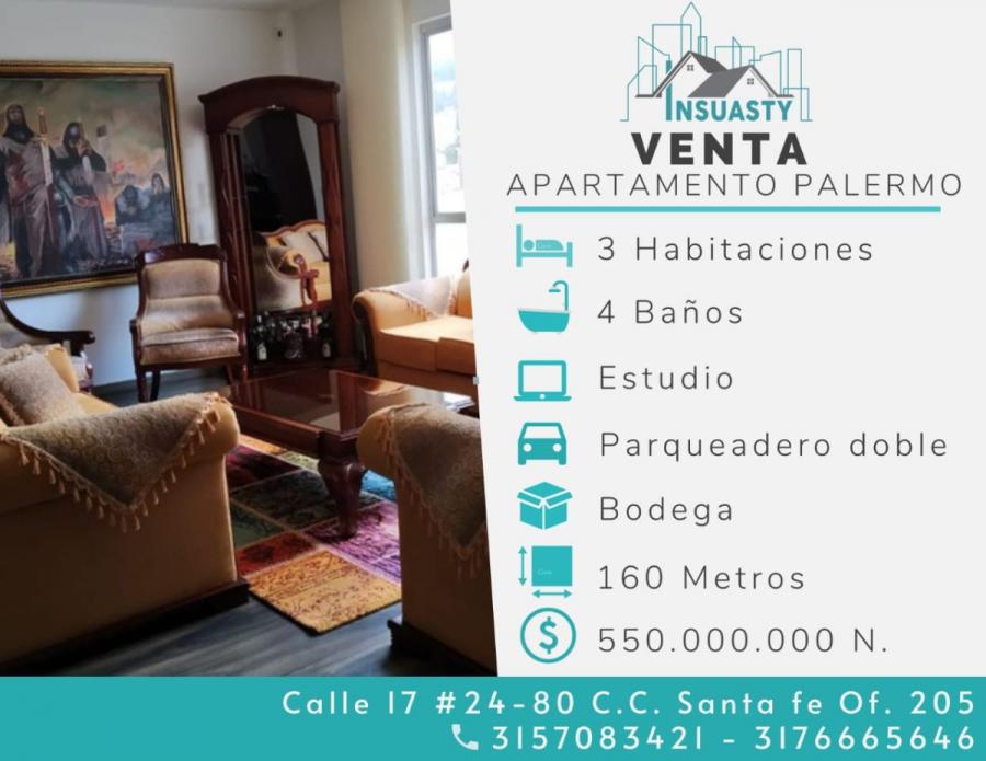 Foto Apartamento en Venta en Palermo, Pasto, Nariño - $ 550.000.000 - APV184652 - BienesOnLine