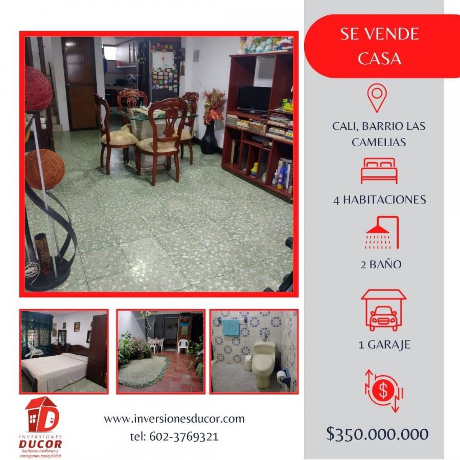 Foto Casa en Venta en las camelias, Cali, Valle del Cauca - $ 350.000.000 - CAV198769 - BienesOnLine