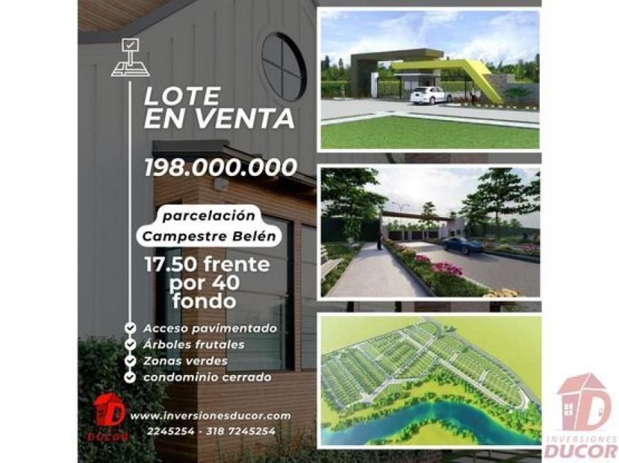 Lote en Venta en Tulu