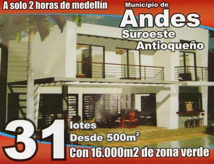 Foto Lote en Venta en andes antioquia, Andes, Antioquia - $ 100.000.000 - LOV142137 - BienesOnLine