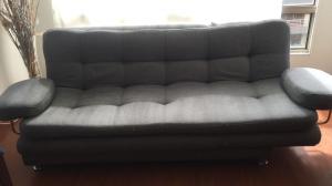 Sofa Cama sencillo Gris