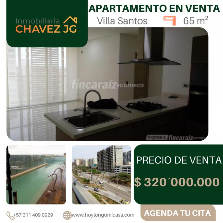 Vendo Apartamento En Barrio Villa Santos Barranquilla , Atlantico