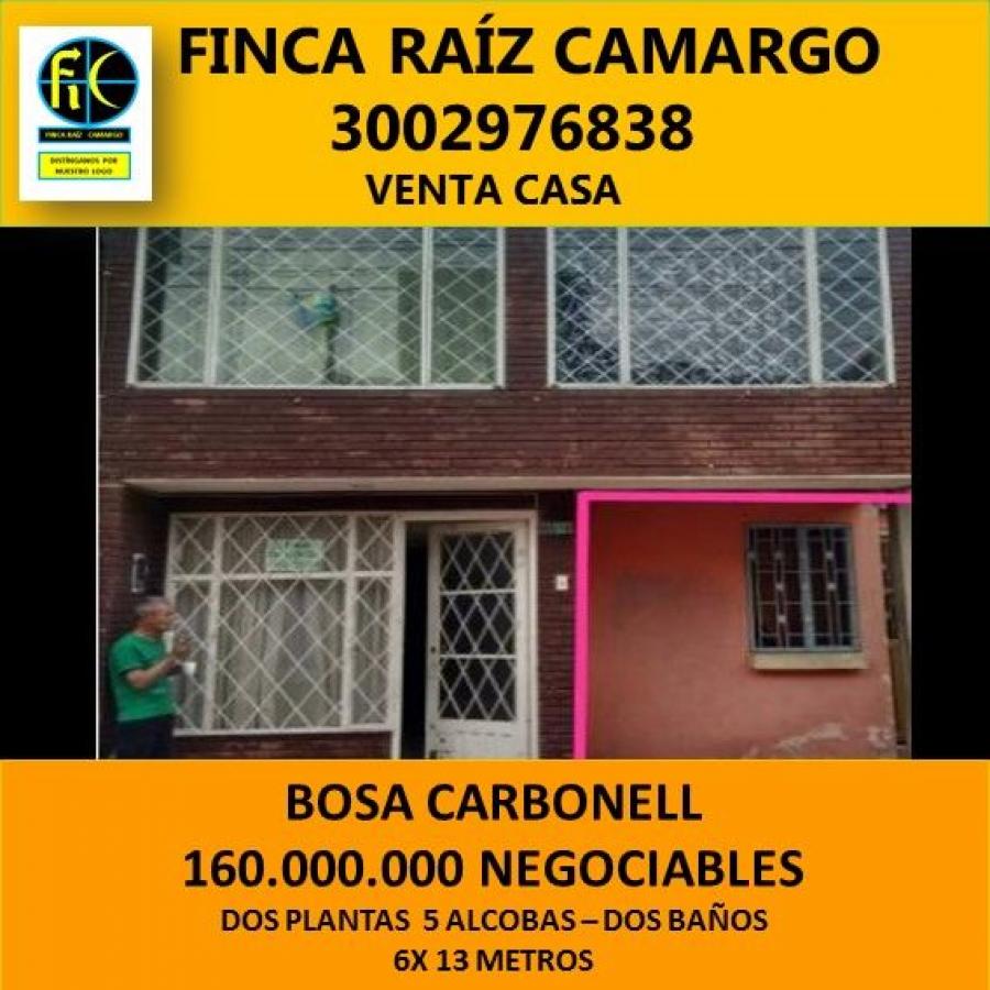 Foto Casa en Venta en Bosa, Bogota D.C - $ 160.000.000 - CAV183877 - BienesOnLine