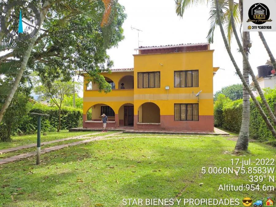 Vendo casa campestre sector Viterbo Caldas en condominio 