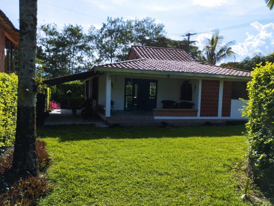 Vendo casa campestre sector viterbo caldas lote 600 m2