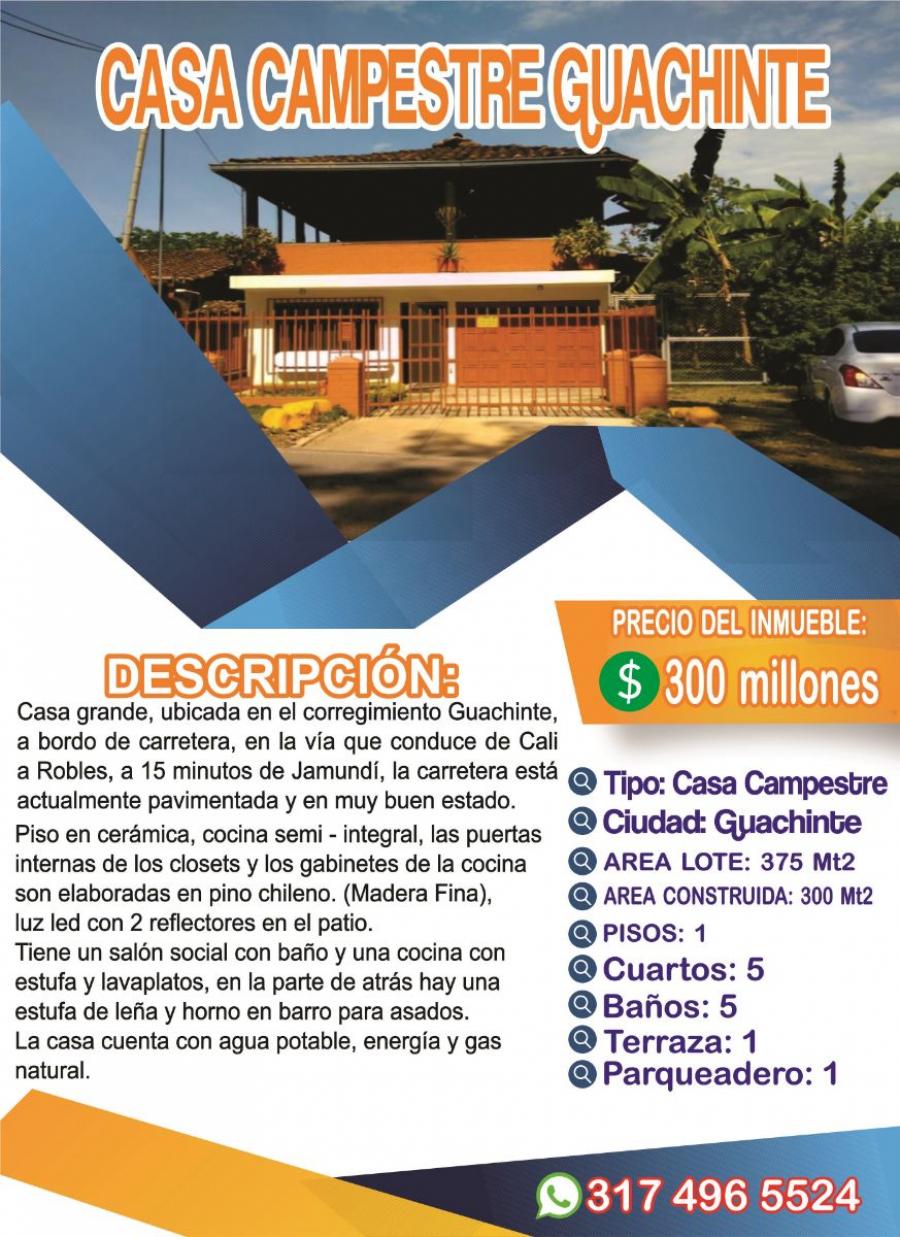 Foto Casa en Venta en JAMUNDI, Jamund, Valle del Cauca - $ 300.000.000 - CAV180237 - BienesOnLine