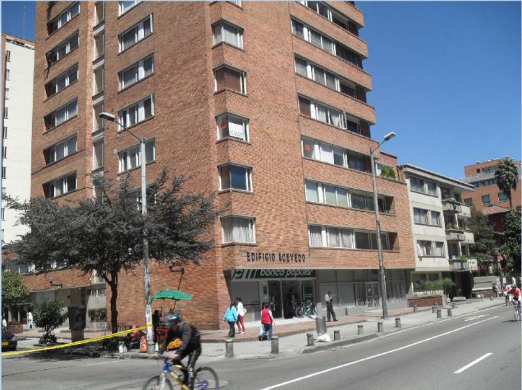 Venta Apartamento en Chapinero sobre Carrera Séptima 192 mts.2, Exterior en Bogotá, Col.