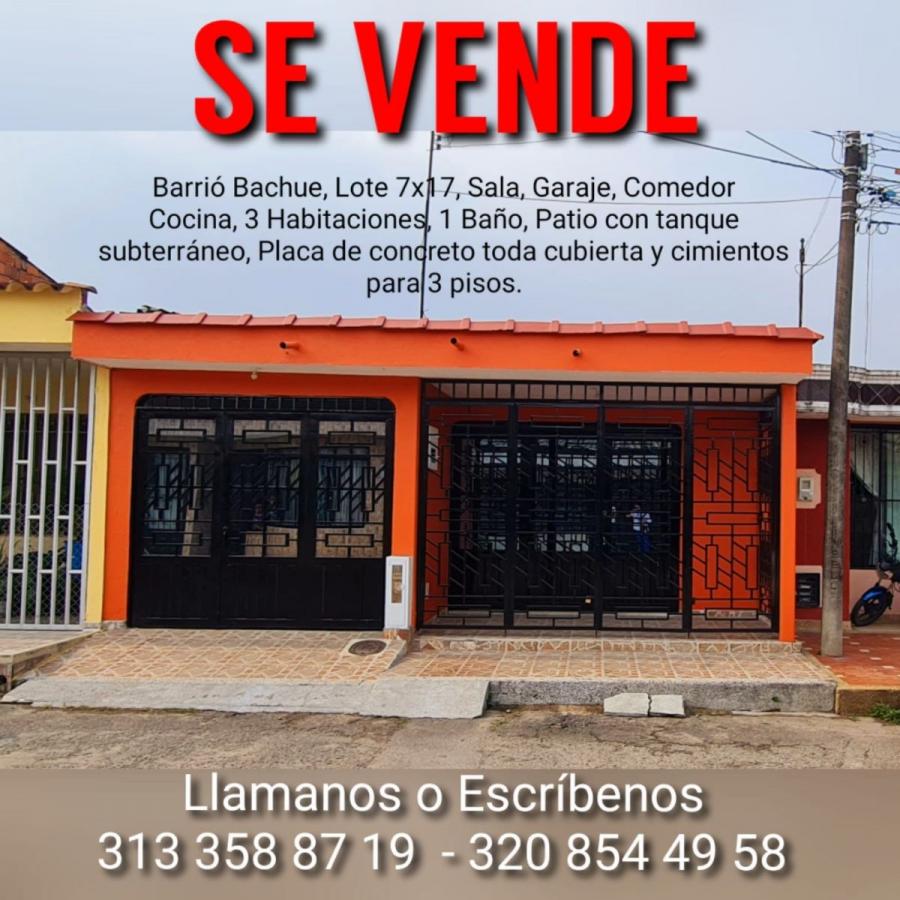 Foto Casa en Venta en Bachue, Acacías, Meta - $ 220.000.000 - CAV200824 - BienesOnLine