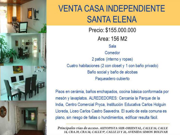 Casa en Venta en Santa Elena, Cali, Valle del Cauca - $  -  CAV80462 - BienesOnLine