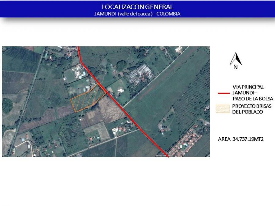 Foto Lote en Venta en Brisas del Poblado, Jamundí, Valle del Cauca - $ 3.500.000.000 - LOV177046 - BienesOnLine