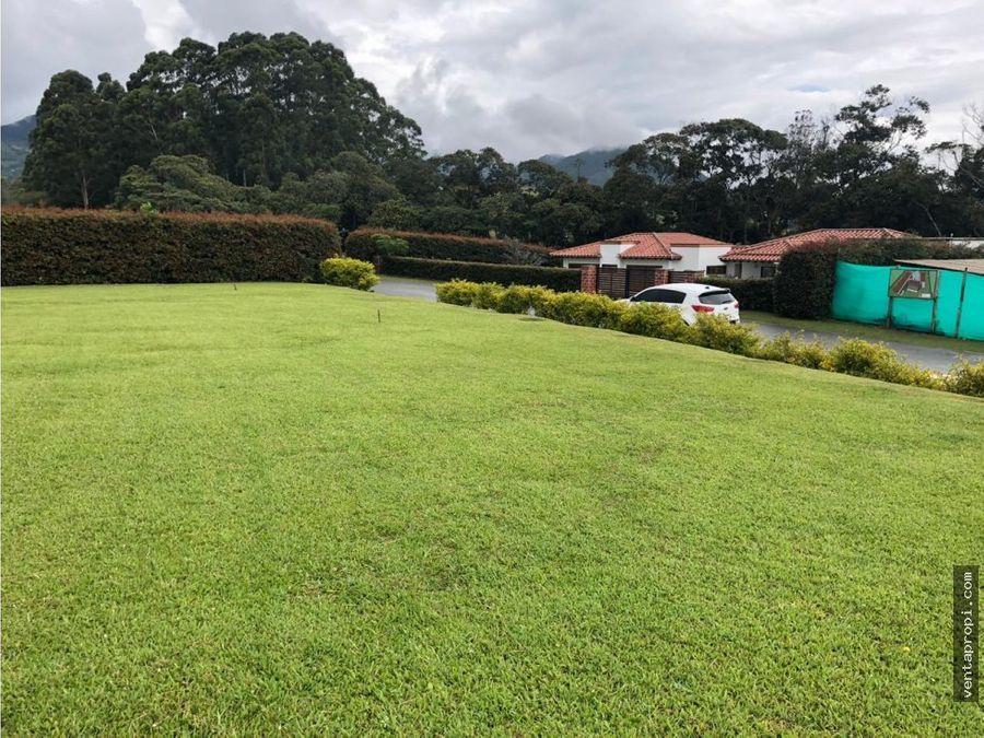 Venta de lote en Rionegro vía a La Ceja