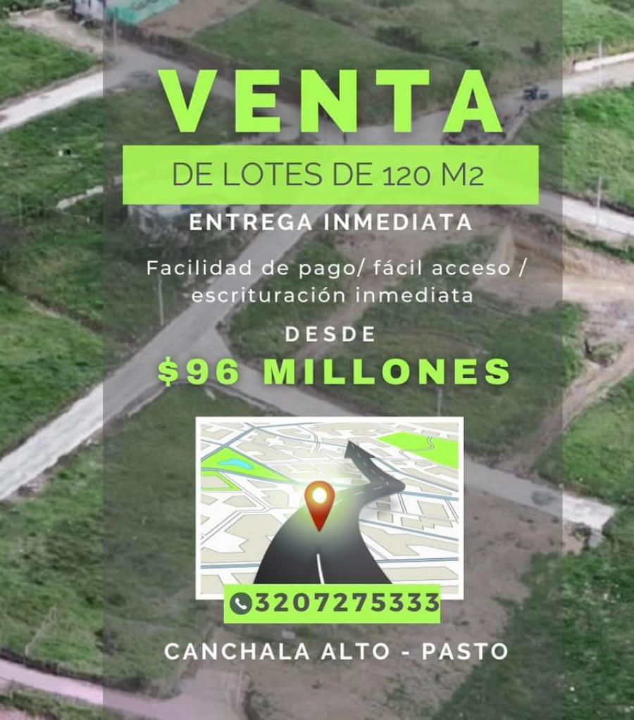 Foto Lote en Venta en Canchala alto, Pasto, Nariño - 1 hectareas - $ 96.000.000 - LOV199252 - BienesOnLine