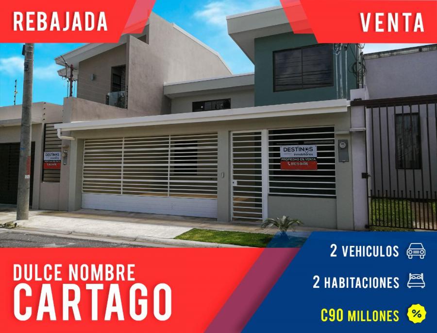 Foto Casa en Venta en Dulce Nombre, Cartago - ¢ 90.000.000 - CAV67174 - BienesOnLine
