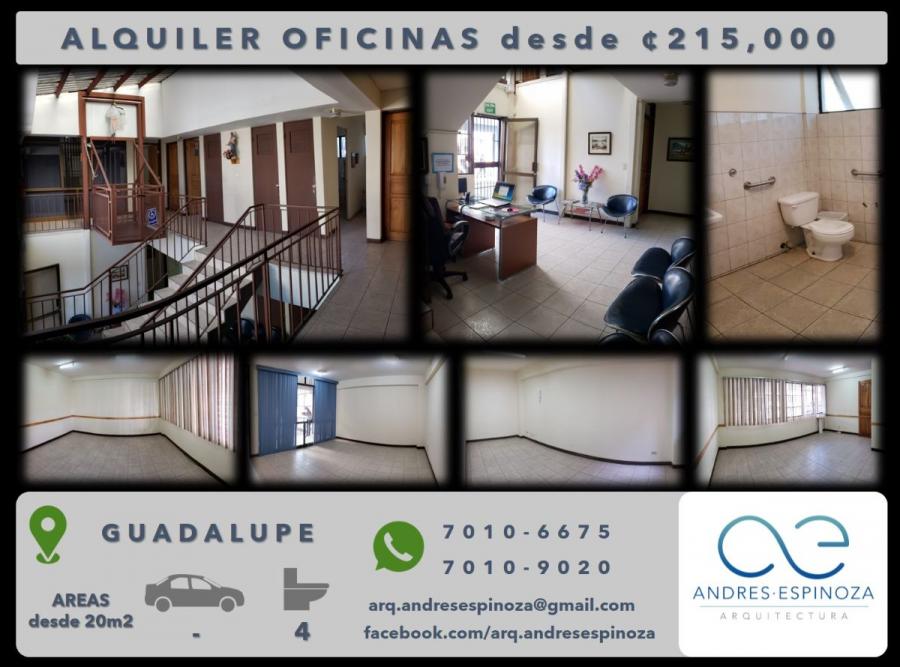 Foto Oficina en Alquiler en Guadalupe, San Jos - ¢ 215.000 - OFA21888 - BienesOnLine