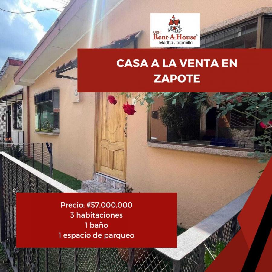 Foto Casa en Venta en Zapote, San Jos - ¢ 57.000.000 - CAV95833 - BienesOnLine