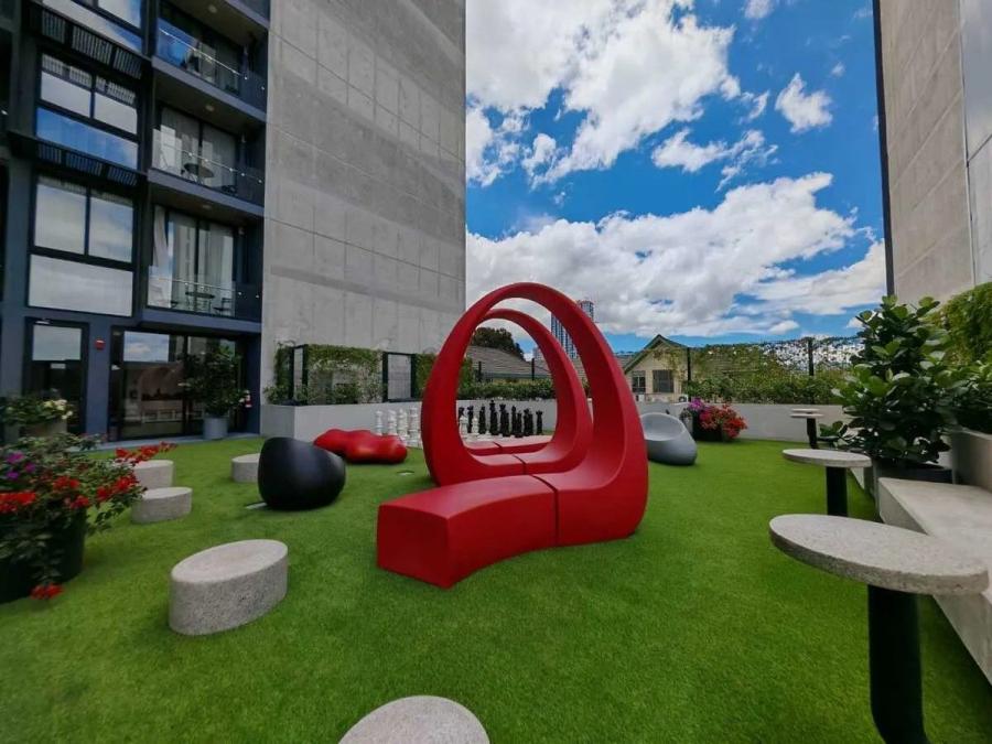 Foto  Venta de apartamento esquinero  amoblado y equipado en piso 4 de la nueva torre Bo Escalante