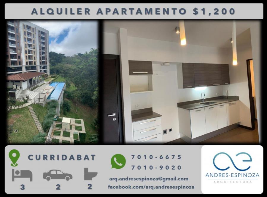 Foto Apartamento en Alquiler en Curridabat, San Jos - U$D 1.200 - APA21469 - BienesOnLine
