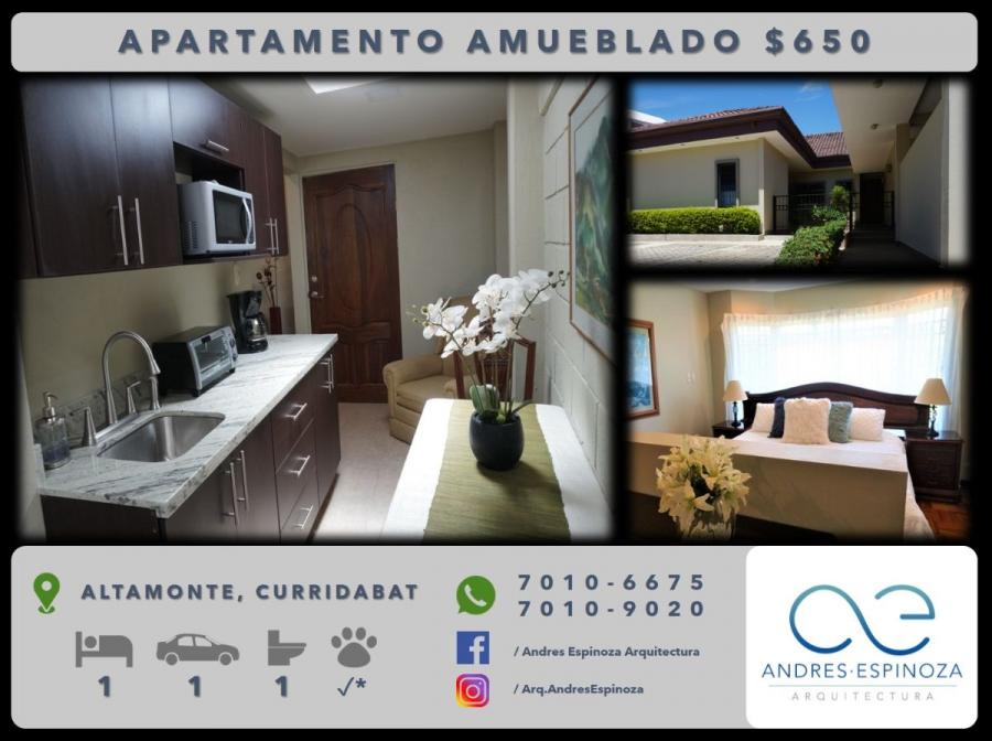 Foto Apartamento en Alquiler en Curridabat, San Jos - U$D 650 - APA25148 - BienesOnLine