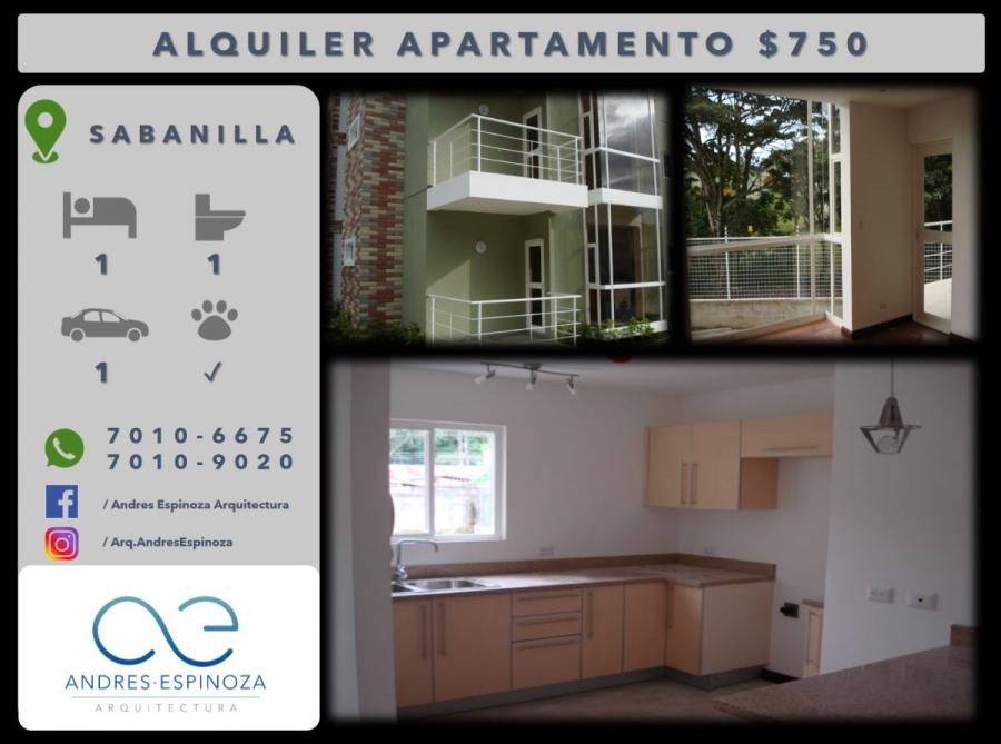 Foto Apartamento en Alquiler en Sabanilla, San Jos - U$D 750 - APA22530 - BienesOnLine