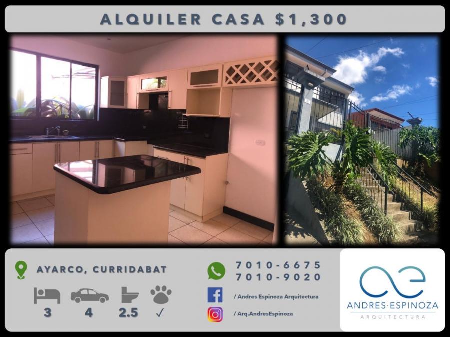 Foto Casa en Alquiler en Curridabat, San Jos - U$D 1.300 - CAA23431 - BienesOnLine