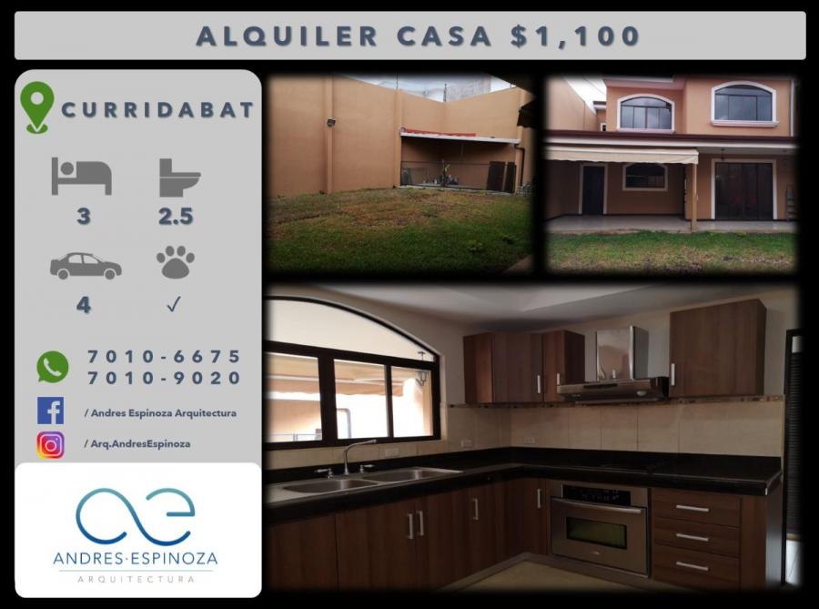 Foto Casa en Alquiler en Curridabat, San Jos - U$D 1.100 - CAA23437 - BienesOnLine