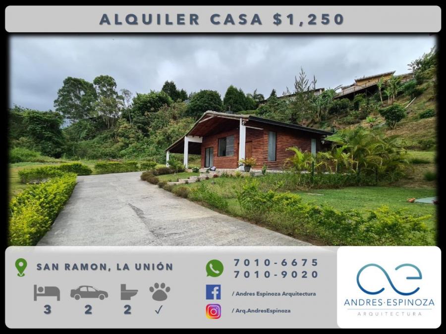 Foto Casa en Alquiler en San Ramn, Cartago - U$D 1.250 - CAA22918 - BienesOnLine
