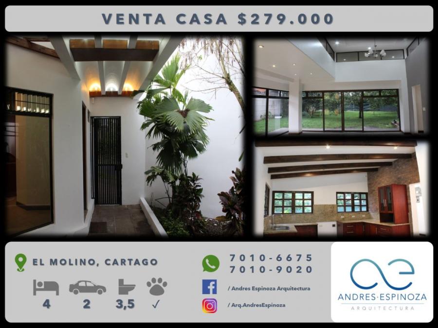 Foto Casa en Venta en Cach, Cartago - U$D 279.000 - CAV24622 - BienesOnLine