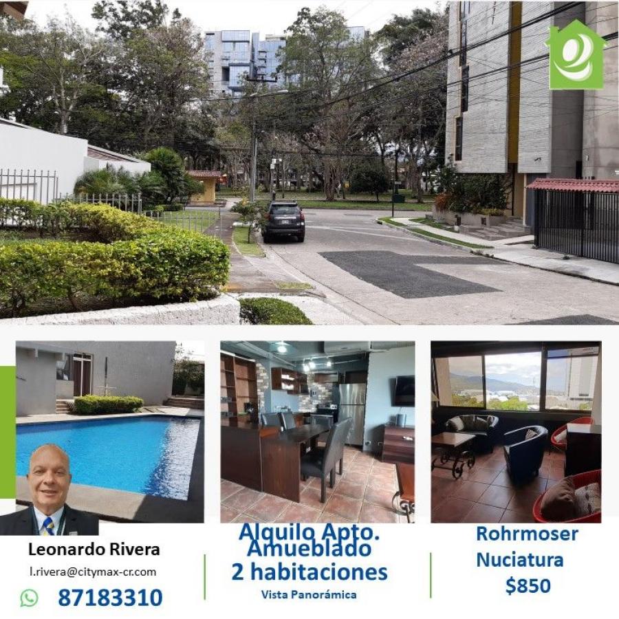 Foto Apartamento en Alquiler en Nunciatura, Rohrmoser, San Jos - U$D 850 - APA42729 - BienesOnLine