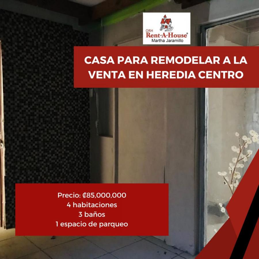 Foto Casa en Venta en Heredia, Heredia - ¢ 85.000.000 - CAV90229 - BienesOnLine
