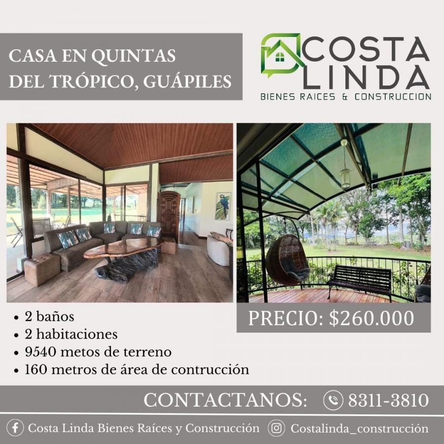 Foto Casa en Venta en Quintas del Trpico, Gupiles, Limn - U$D 260.000 - CAV93781 - BienesOnLine