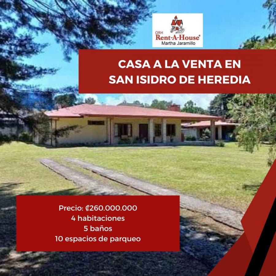 Foto Casa en Venta en San Isidro, Heredia - ¢ 260.000.000 - CAV90790 - BienesOnLine