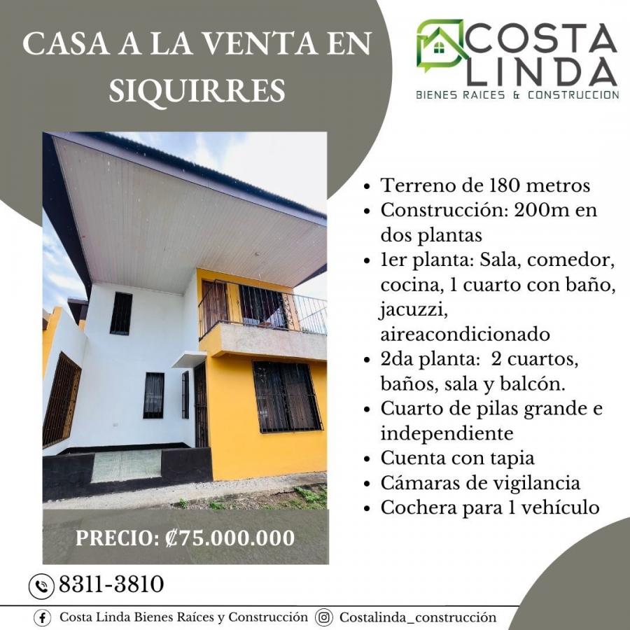 Foto Casa en Venta en Siquirres, Siquirres, Limn - ¢ 78.000.000 - CAV78638 - BienesOnLine