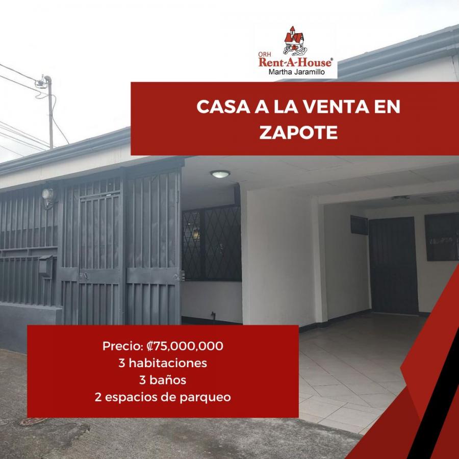 Foto Casa en Venta en Zapote, San Jos - ¢ 75.000.000 - CAV92319 - BienesOnLine