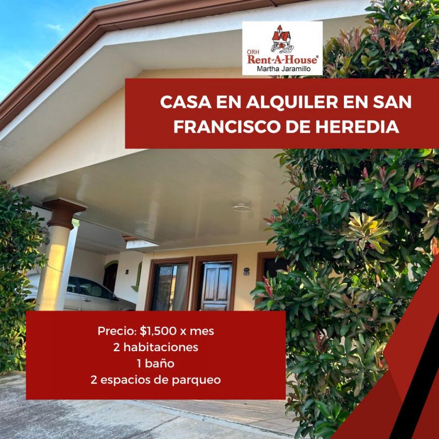 Foto Casa en Alquiler en San Francisco, Heredia - U$D 1.500 - CAA92033 - BienesOnLine