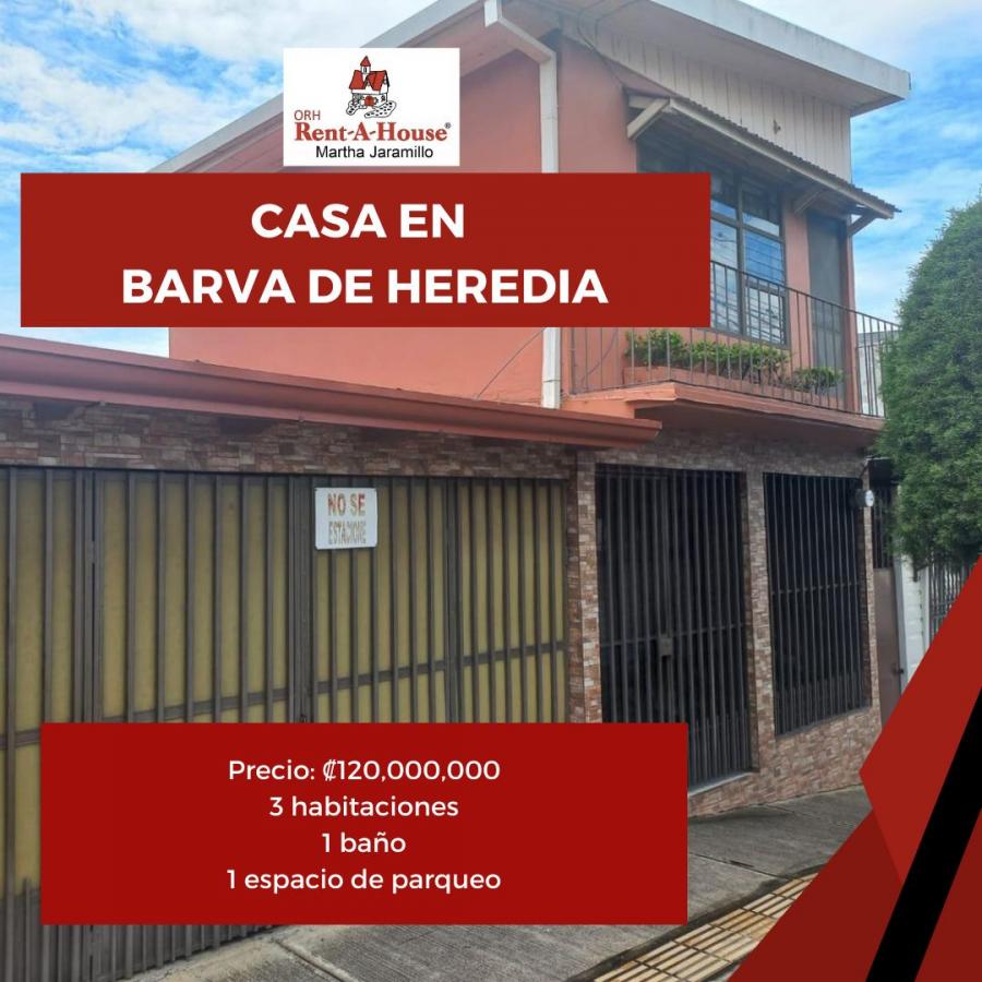 Foto Casa en Venta en Heredia, Heredia - ¢ 120.000.000 - CAV86620 - BienesOnLine