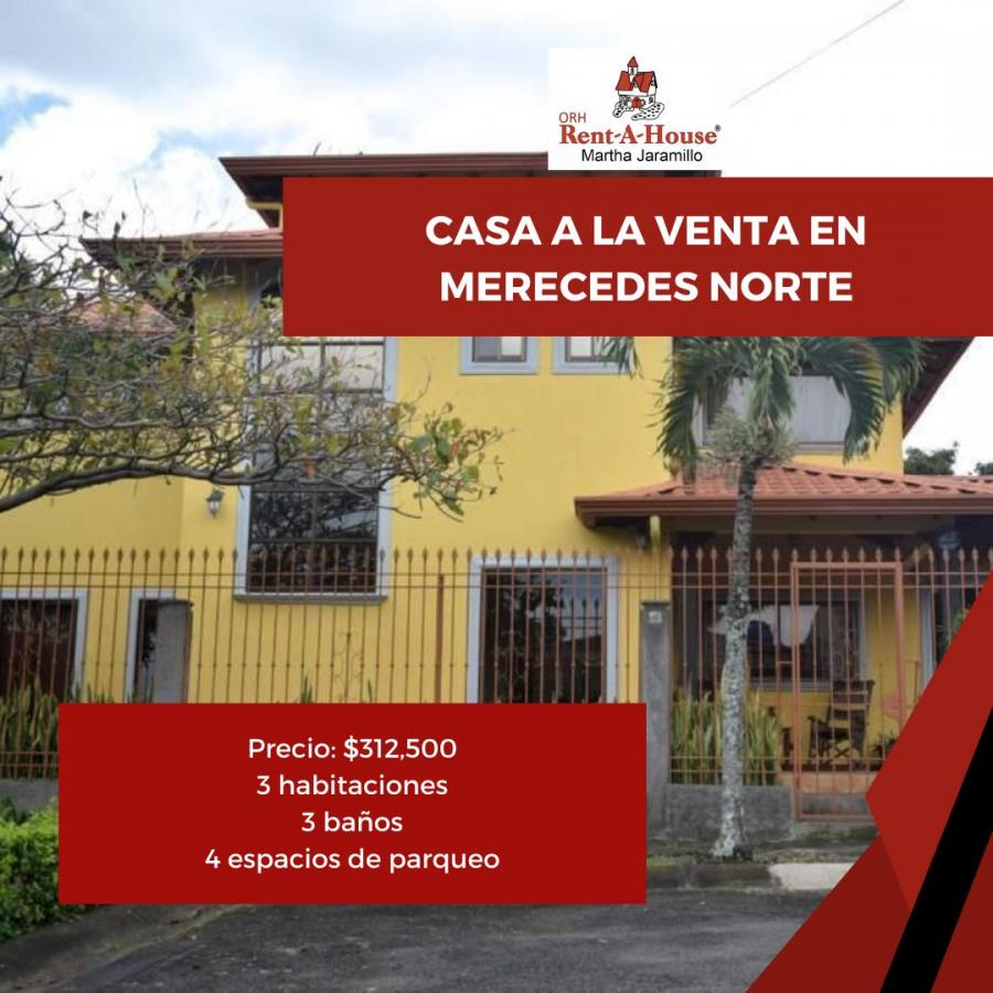 Foto Casa en Venta en Mercedes, Heredia - U$D 312.500 - CAV90009 - BienesOnLine