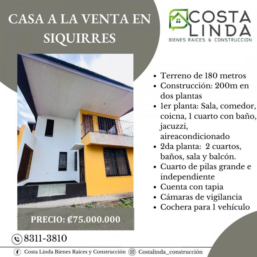 Foto Casa en Venta en INVU, Siquirres, Limn - ¢ 75.000.000 - CAV74468 - BienesOnLine