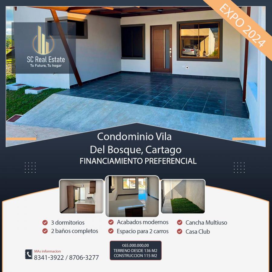 Foto Casa en Venta en El Guarco, Cartago - &cent; 65.000.000 - CAV95480 - BienesOnLine