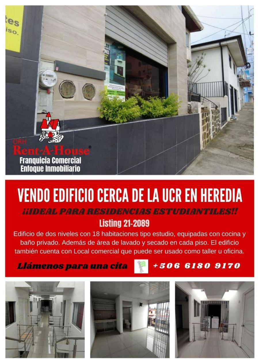 Foto Edificio en Venta en Heredia Centro, Heredia, Heredia - U$D 700.000 - EDV48915 - BienesOnLine