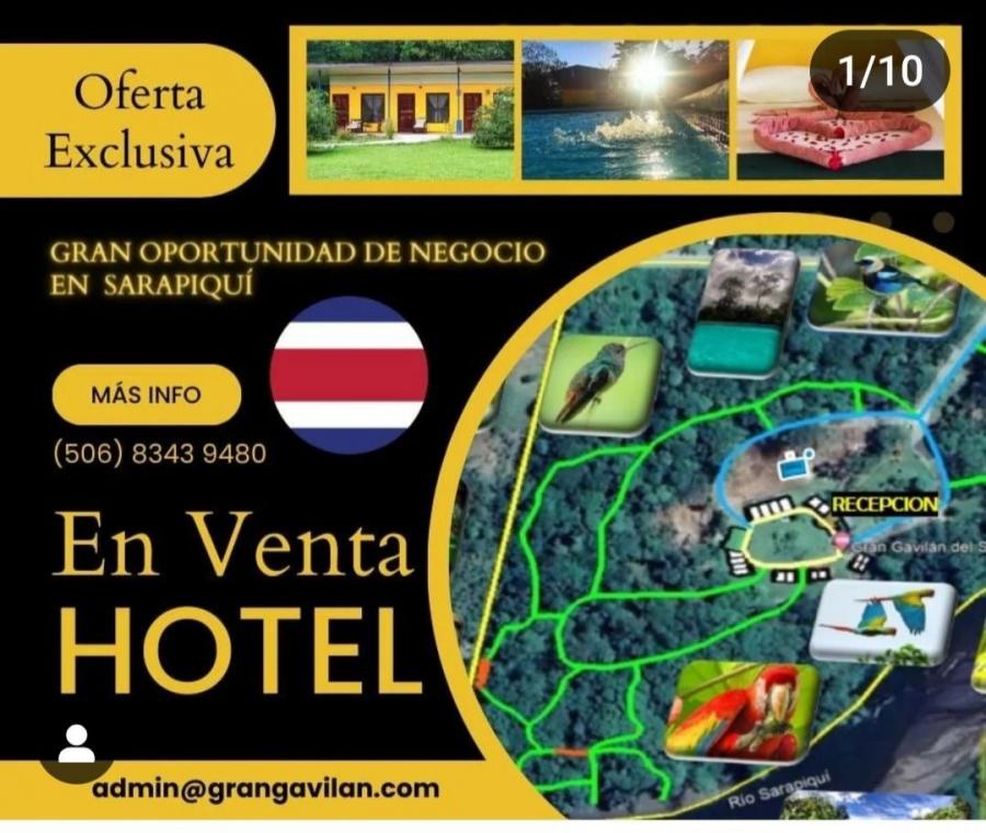 Foto Hotel en Venta en Puerto Viejo, Heredia - U$D 2.800.000 - HOV92019 - BienesOnLine
