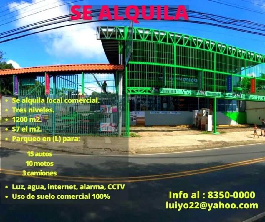 Foto Local en Alquiler en Ciruelas, Ciruelas, Alajuela - LOA58880 - BienesOnLine