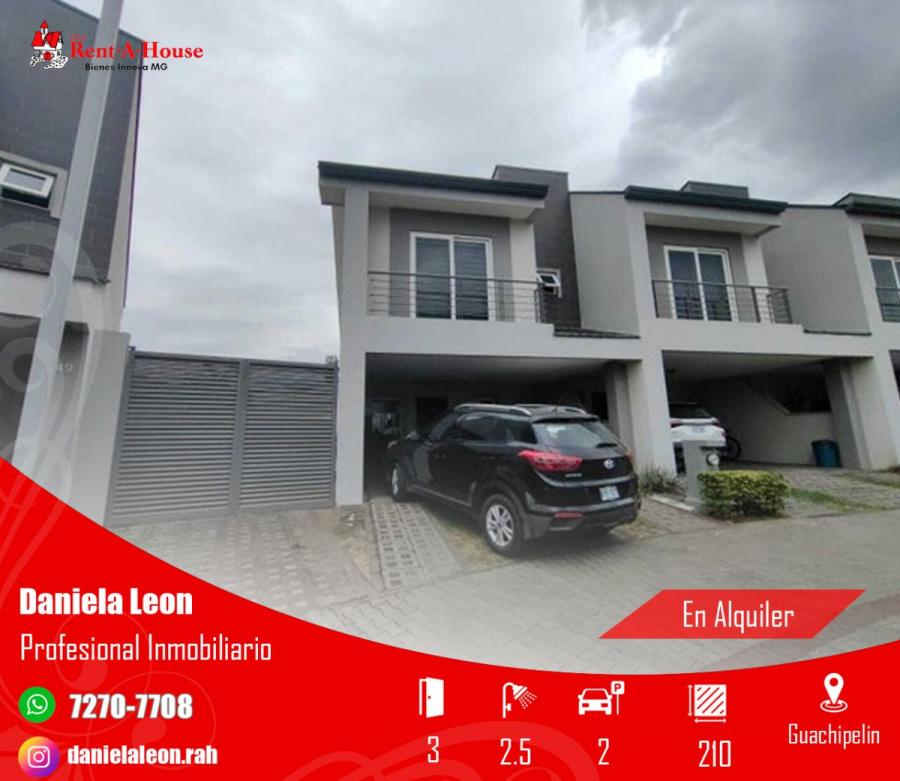 Foto Casa en Alquiler en Guachipelin de Escazu, San Jos - U$D 1.800 - CAA73927 - BienesOnLine